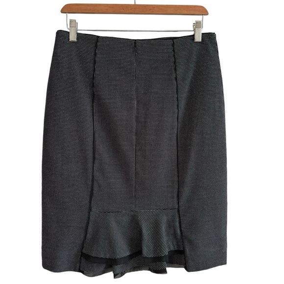 NWT WHITE HOUSE BLACK MARKET Micro Dot Pencil Skirt 10 - Picture 4 of 11